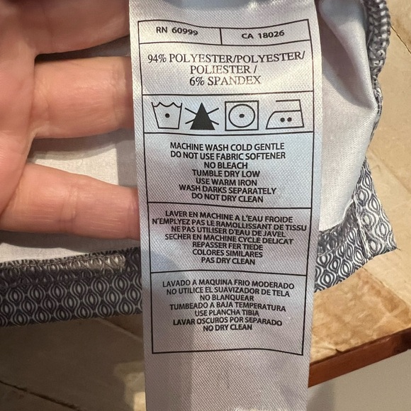 NWT Antigua Rings Men’s Golf Polo Medium White Skyscraper - Picture 5 of 5